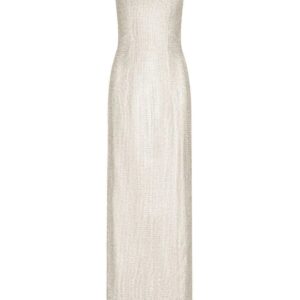 Dolce & Gabbana  KIM DOLCE&GABBANA crystal-embellished floor length dress