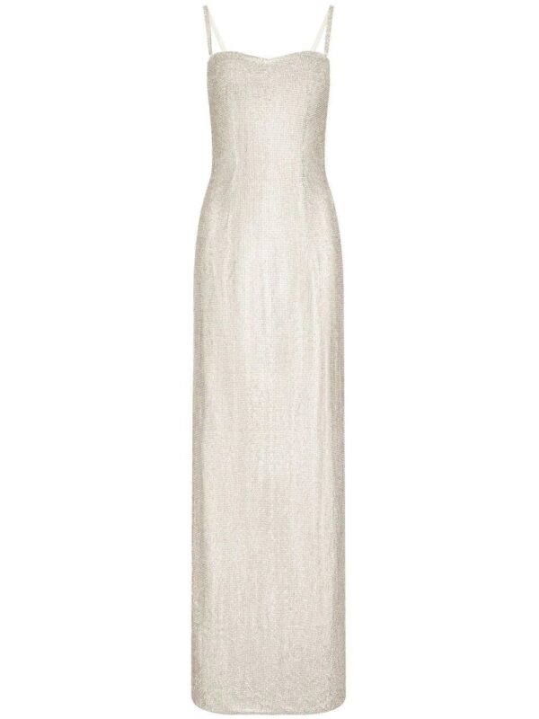 Dolce & Gabbana  KIM DOLCE&GABBANA crystal-embellished floor length dress