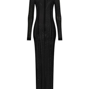 Dolce & Gabbana KIM DOLCE&GABBANA tulle maxi dress