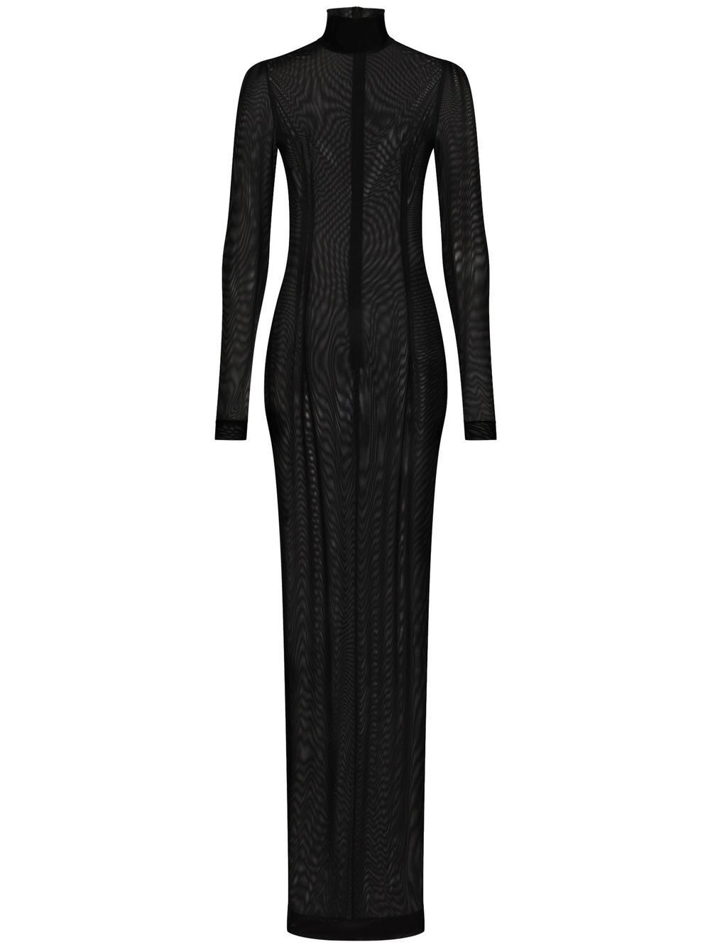 Dolce & Gabbana KIM DOLCE&GABBANA tulle maxi dress