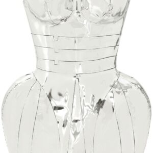 Dolce & Gabbana KIM DOLCE&GABBANA mirrored leather minidress