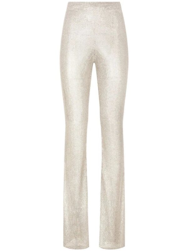 Dolce & Gabbana  KIM DOLCE&GABBANA crystal-embellished mesh trousers