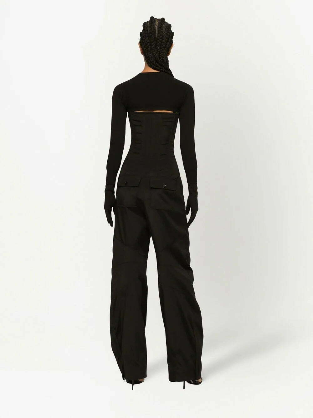 Dolce & Gabbana KIM DOLCE&GABBANA cropped button-fastening cardigan - Image 4