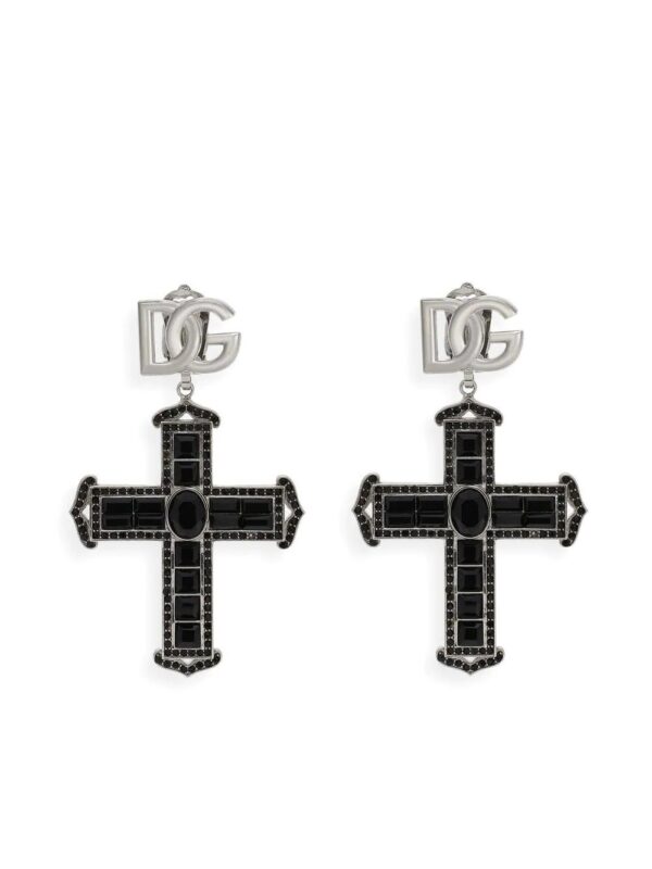 Dolce & Gabbana  KIM DOLCE&GABBANA DG cross-pendant earrings