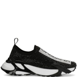 Dolce & Gabbana Fast rhinestone-embellished sneakers