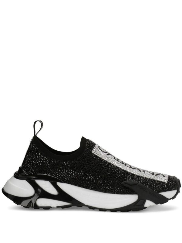 Dolce & Gabbana Fast rhinestone-embellished sneakers