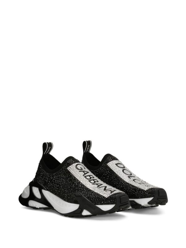 Dolce & Gabbana Fast rhinestone-embellished sneakers - Image 2