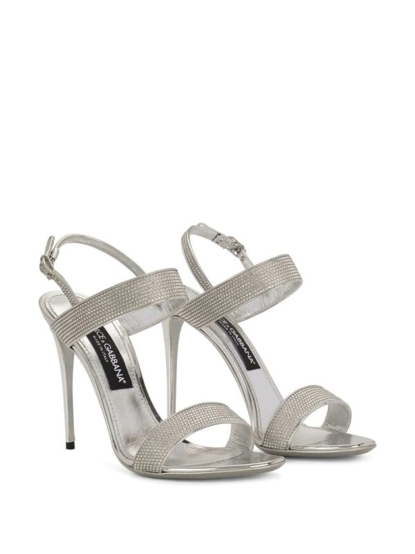 Dolce & Gabbana  KIM DOLCE&GABBANA crystal-embellished slingback sandals - Image 2