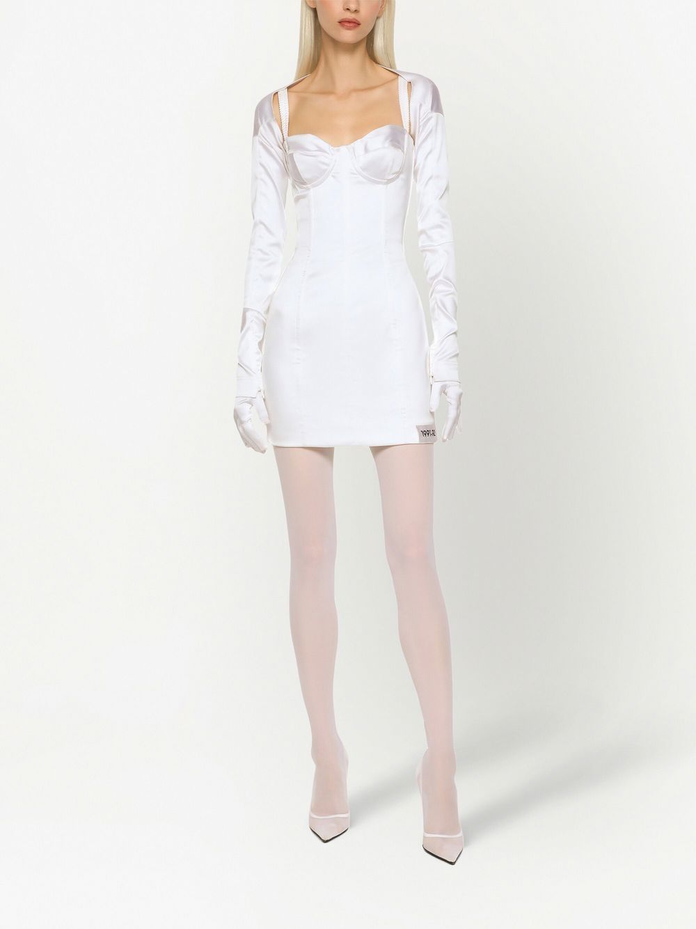 Dolce & Gabbana KIM DOLCE&GABBANA satin shrug - Image 3