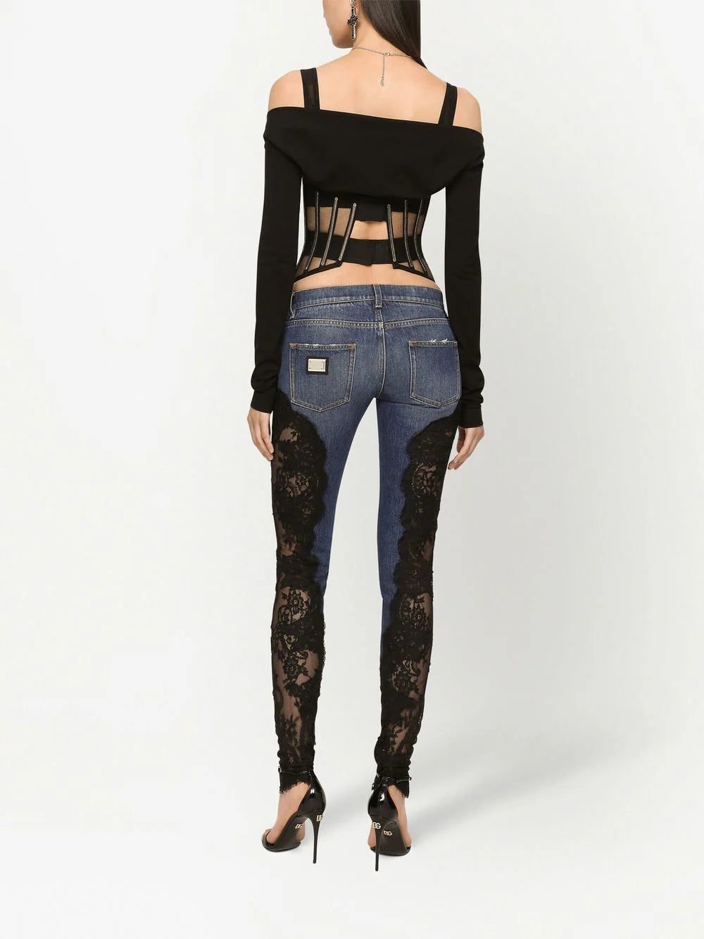 Dolce & Gabbana KIM DOLCE&GABBANA stretch bolero jacket - Image 4