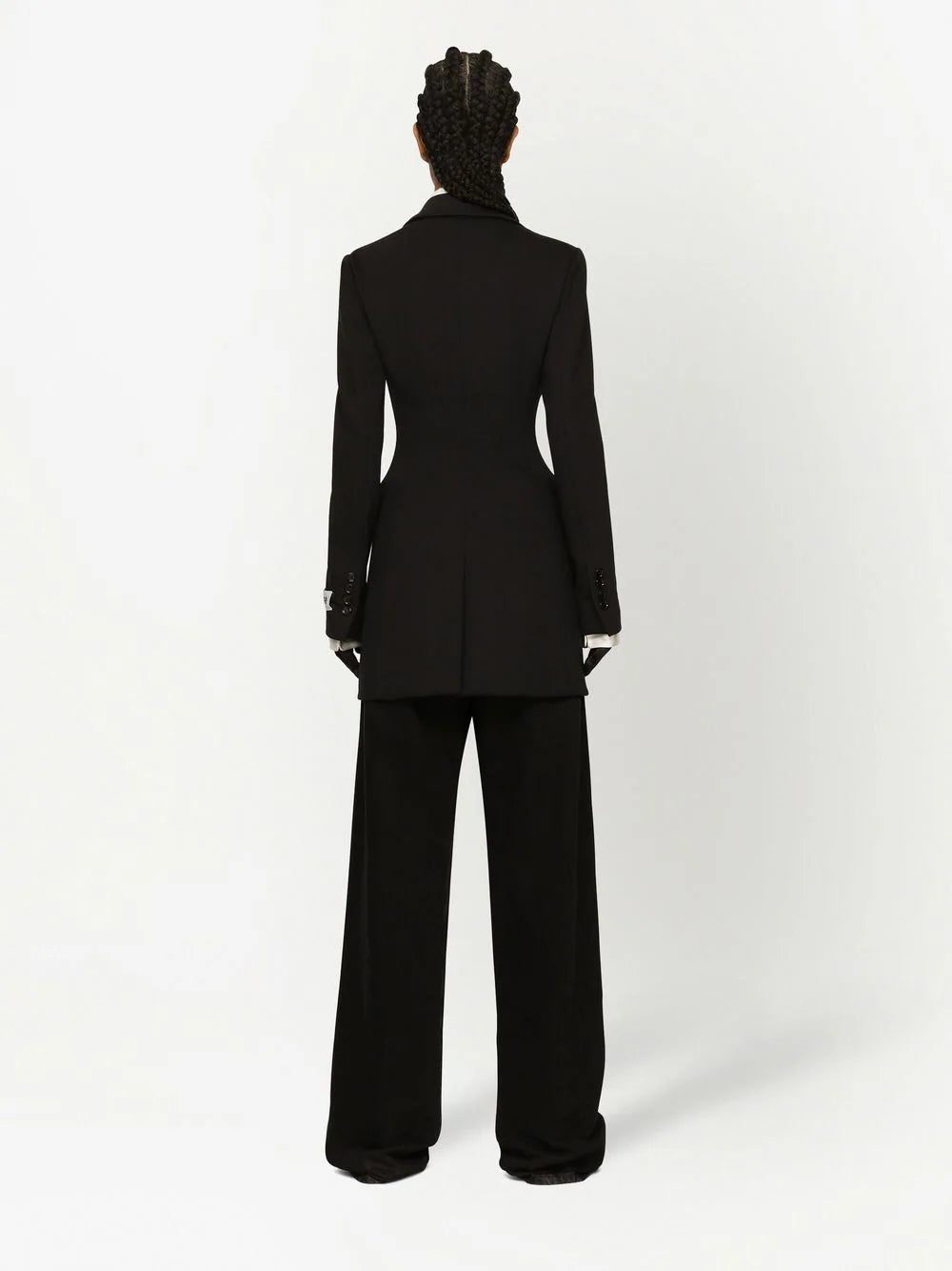 Dolce & Gabbana KIM DOLCE&GABBANA fitted peak-lapel blazer - Image 4