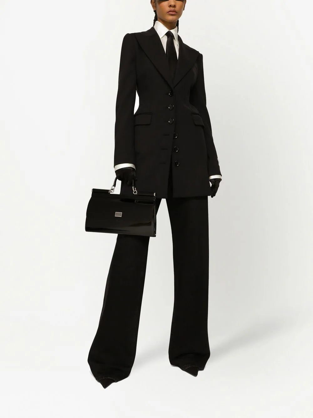 Dolce & Gabbana KIM DOLCE&GABBANA fitted peak-lapel blazer - Image 2