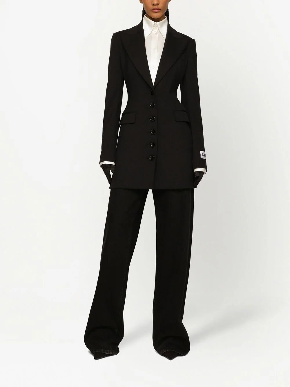 Dolce & Gabbana KIM DOLCE&GABBANA fitted peak-lapel blazer - Image 3