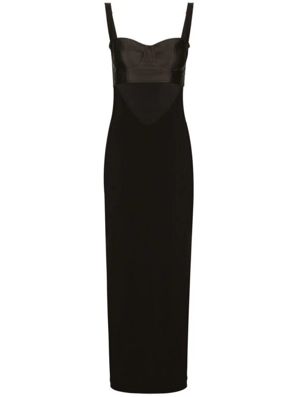 Dolce & Gabbana  KIM DOLCE&GABBANA contrasting-panel fitted dress