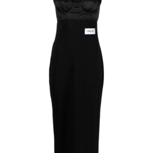 Dolce & Gabbana x Kim Kardashian bustier midi dress