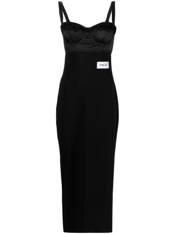 Dolce & Gabbana x Kim Kardashian bustier midi dress