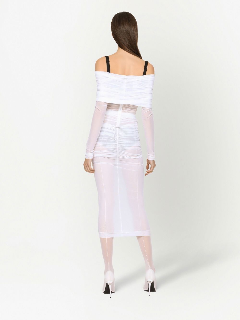 Dolce & Gabbana KIM DOLCE&GABBANA tulle midi dress - Image 3