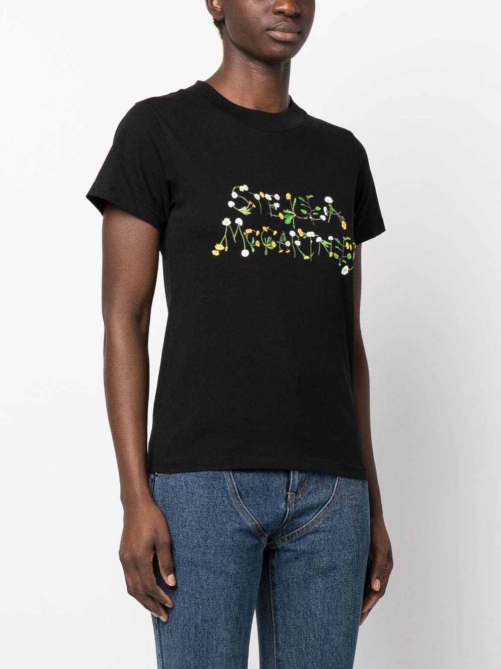 Stella McCartney dandelion logo-print T-shirt - Image 3