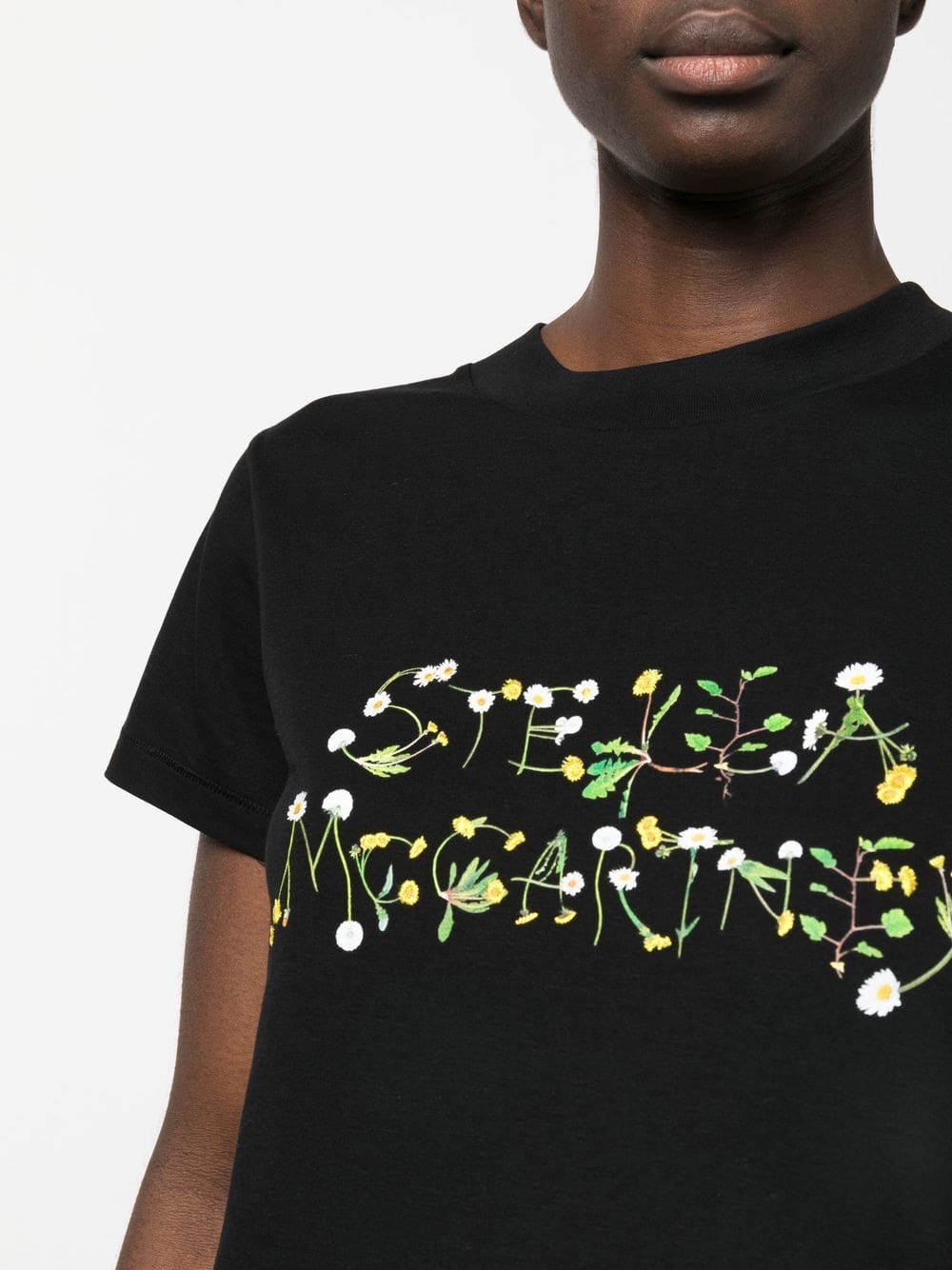 Stella McCartney dandelion logo-print T-shirt - Image 5