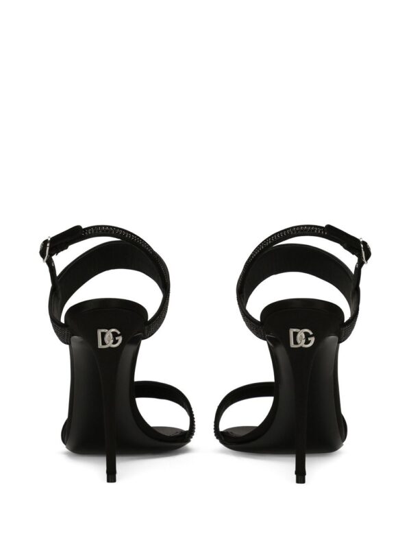 Dolce & Gabbana  KIM DOLCE&GABBANA embellished satin sandals - Image 3