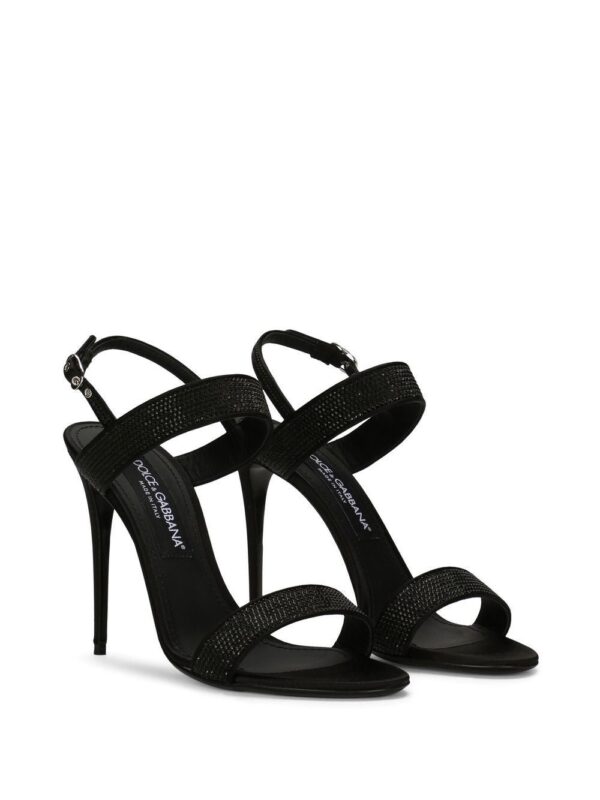 Dolce & Gabbana  KIM DOLCE&GABBANA embellished satin sandals - Image 2