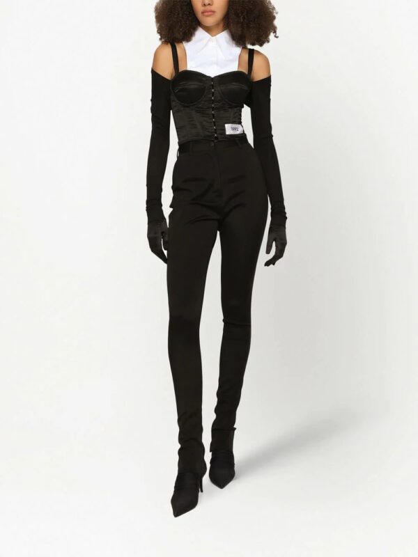 Dolce & Gabbana  KIM DOLCE&GABBANA layered-shirt corset top - Image 3