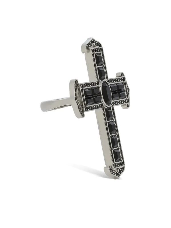 Dolce & Gabbana  KIM DOLCE&GABBANA crystal cross ring - Image 4