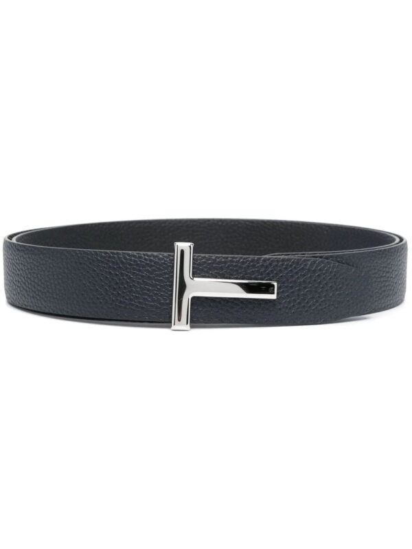 Tom Ford T-buckle reversible leather belt