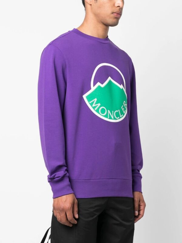 Moncler  mountain-logo sweatshirt - Image 2