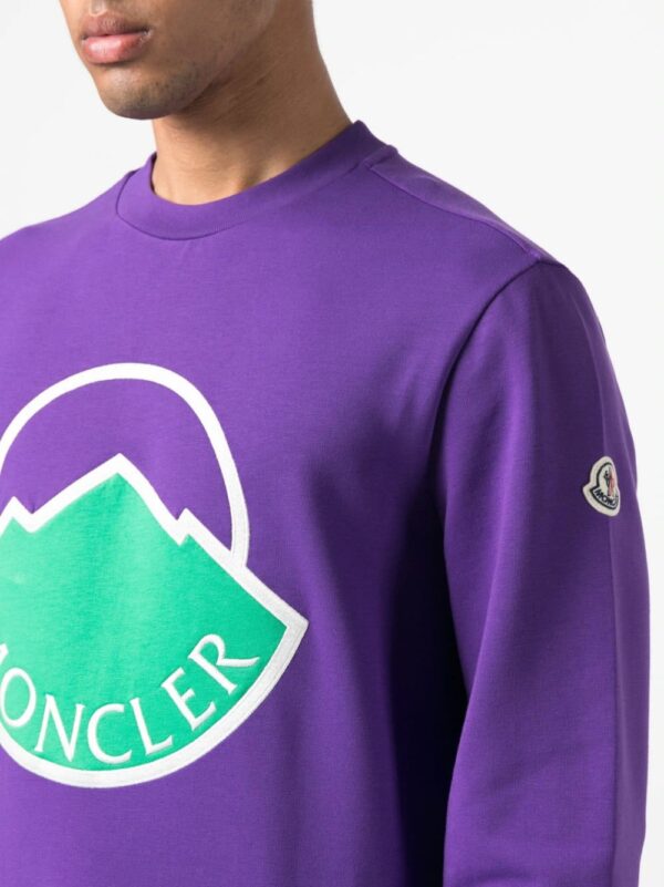 Moncler  mountain-logo sweatshirt - Image 4