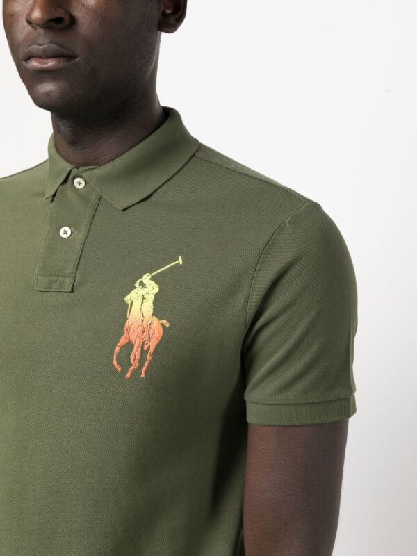Polo Ralph Lauren  embroidered-logo short-sleeve polo shirt - Image 4