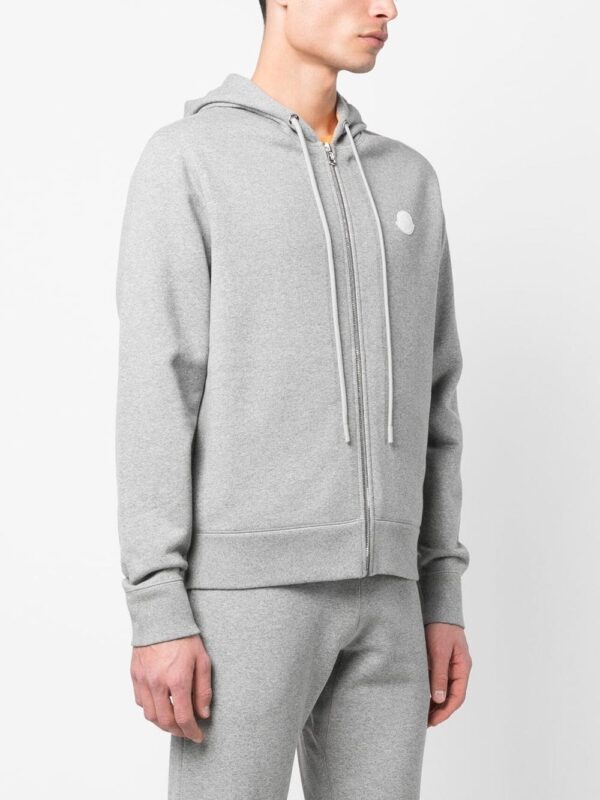 Moncler  zip-up cotton hoodie - Image 3