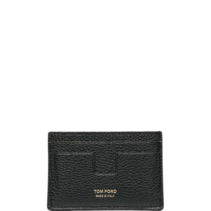 TOM FORD  logo print leather cardholder