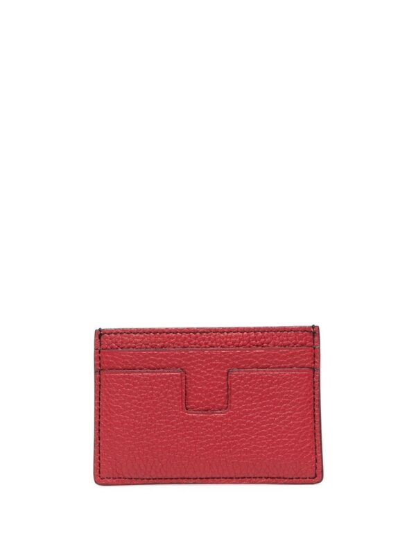 TOM FORD  logo print leather cardholder - Image 2