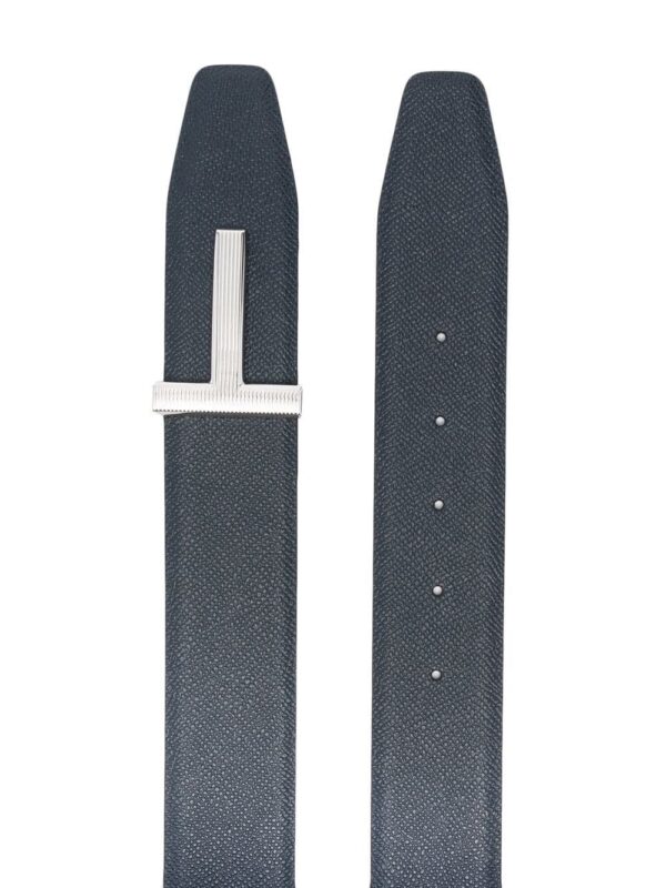 Tom Ford T-buckle reversible leather belt - Image 2