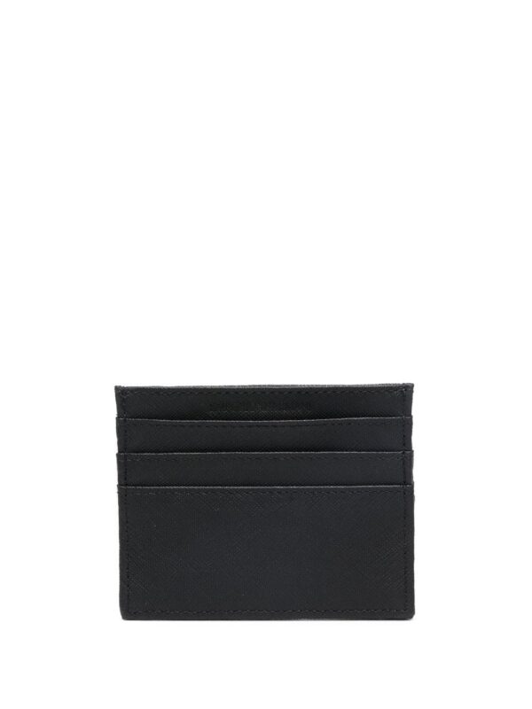 Emporio Armani  logo-plaque leather cardholder - Image 2