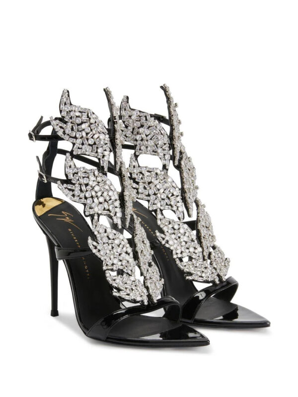 Giuseppe Zanotti  Intriigo Flame crystal 105mm sandals - Image 2