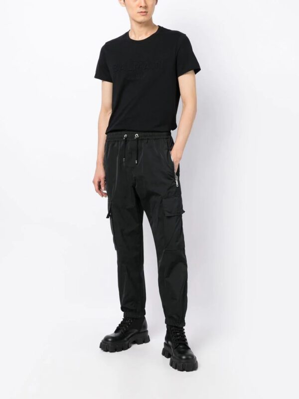 Balmain  logo-embossed cotton T-shirt - Image 2