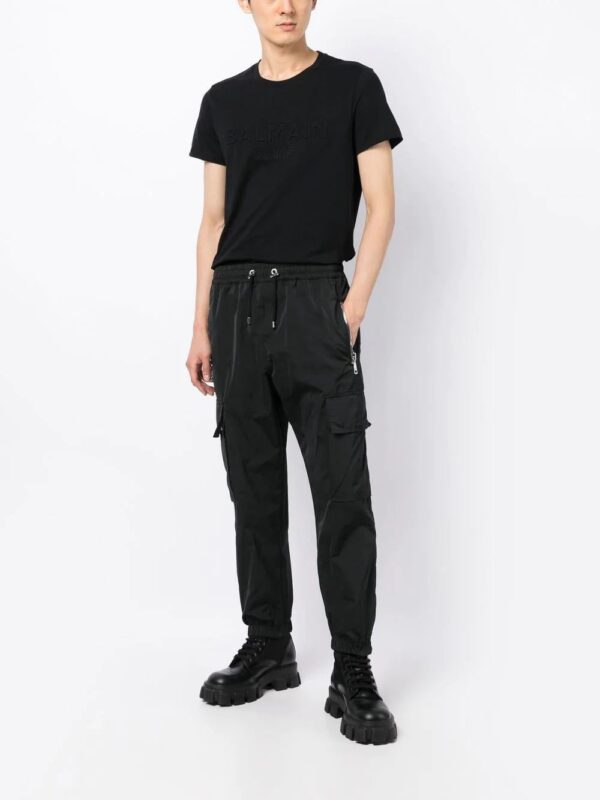 Balmain  logo-embossed cotton T-shirt - Image 2