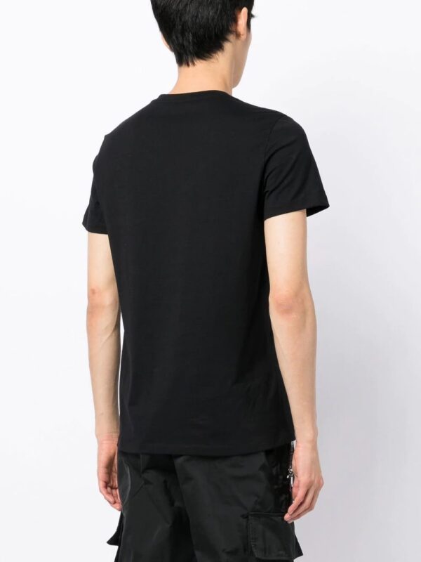 Balmain  logo-embossed cotton T-shirt - Image 4