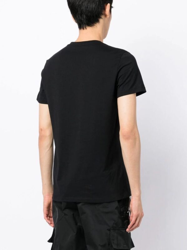 Balmain  logo-embossed cotton T-shirt - Image 4