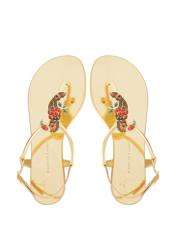 Giuseppe Zanotti  Tropical Beach flat sandals - Image 4