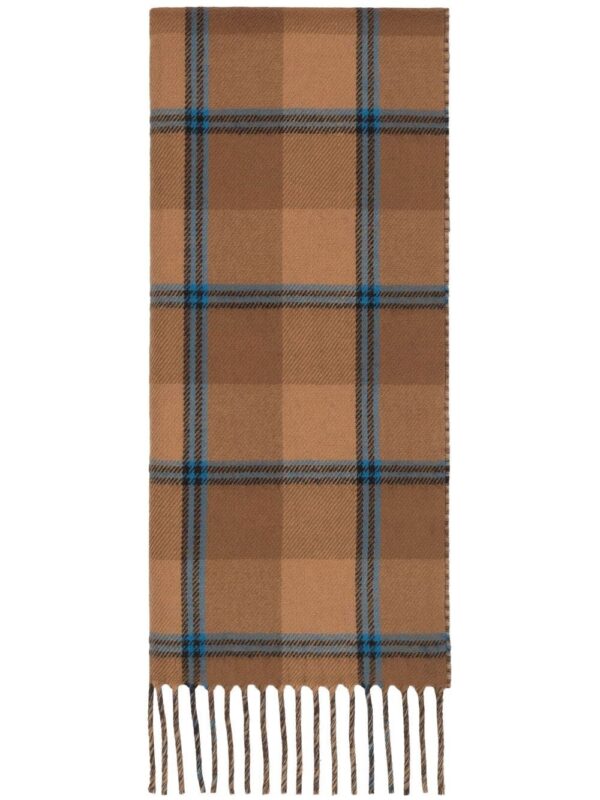 Gucci  GG jacquard reversible checked wool scarf - Image 2