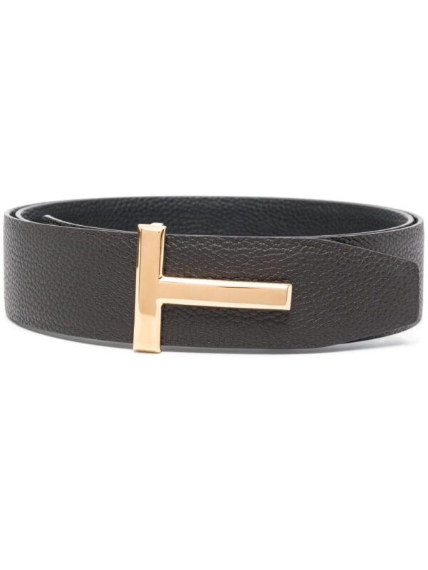Tom Ford Ridge T leather belt