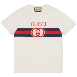 Gucci  logo-print cotton T-shirt