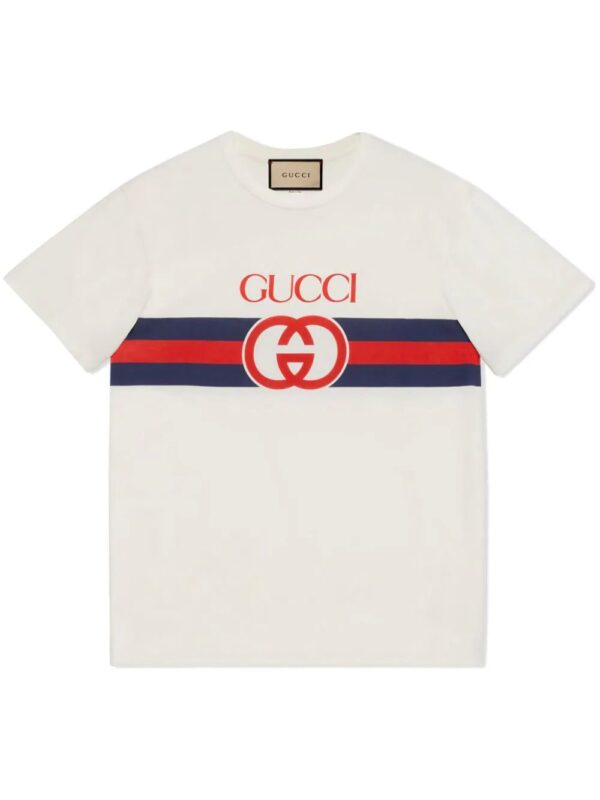 Gucci  logo-print cotton T-shirt