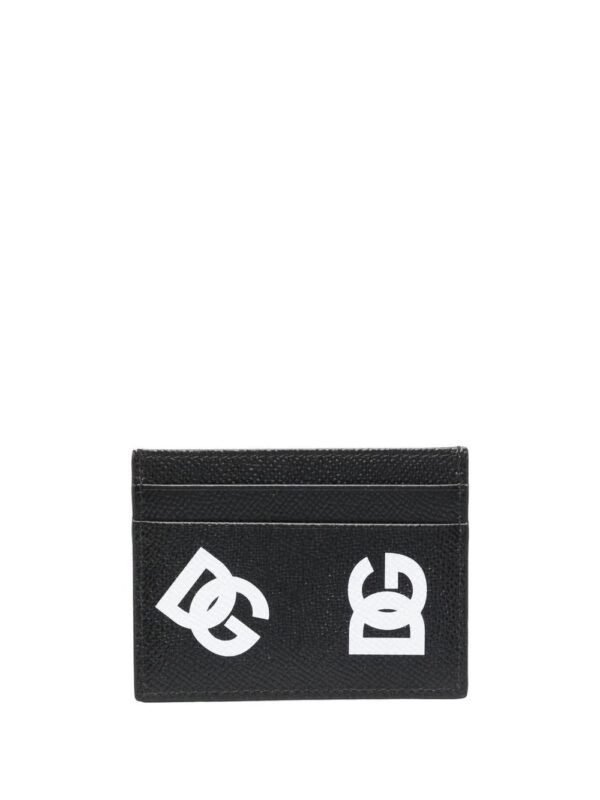 Dolce & Gabbana  logo print leather cardholder - Image 2