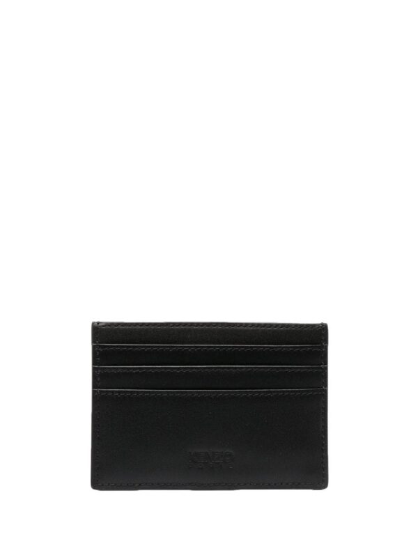 Kenzo leather logo-patch cardholder - Image 2