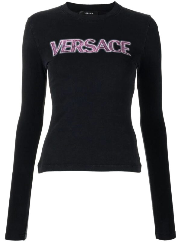 Versace  logo-print T-shirt