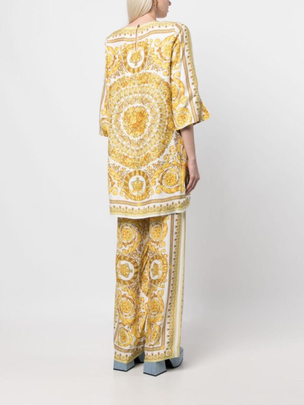 Versace  Barocco-print blouse - Image 4